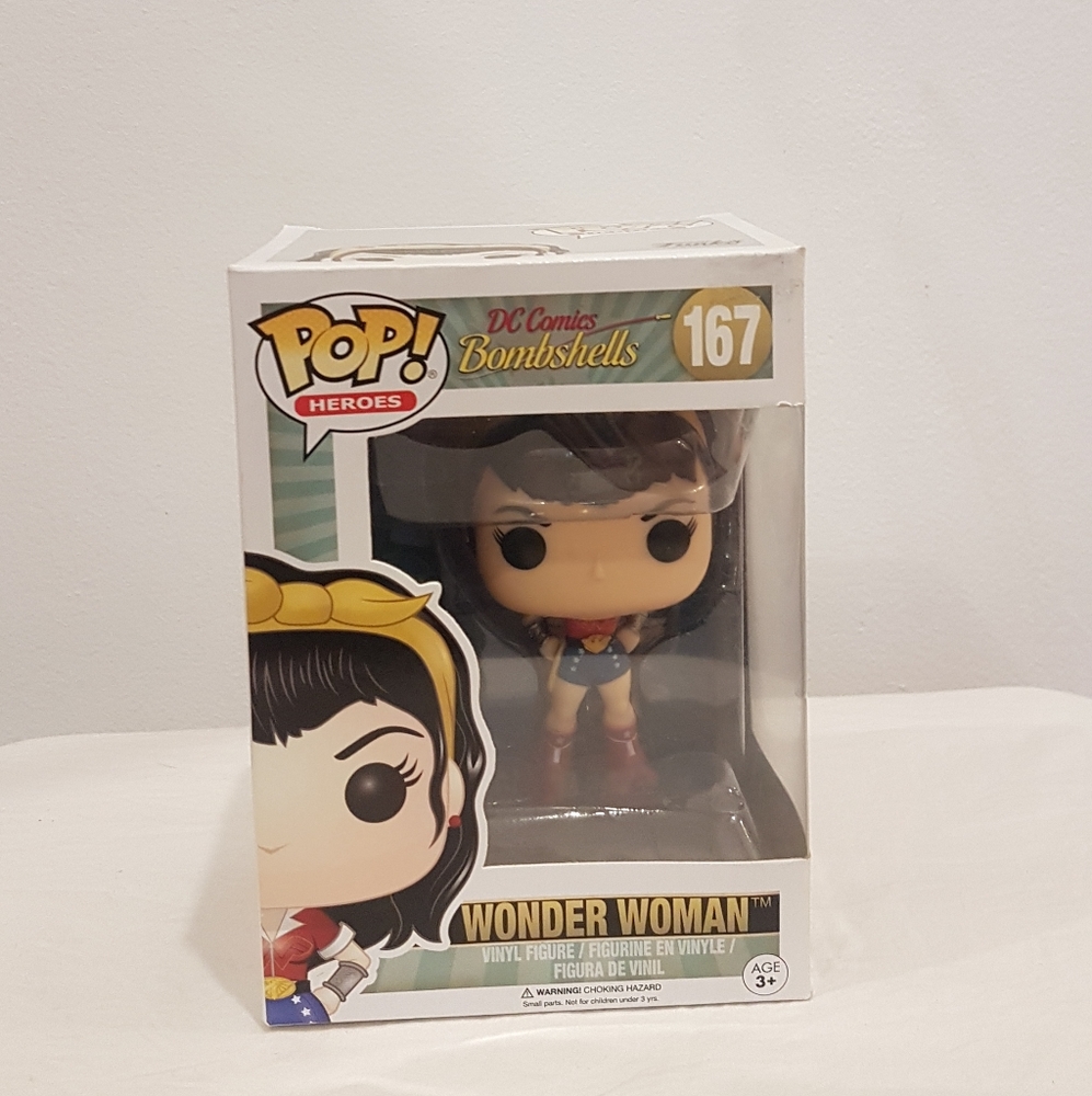 Wonder Woman Funko Pop Vinyl Figure - DC Comics Bombshells (167)